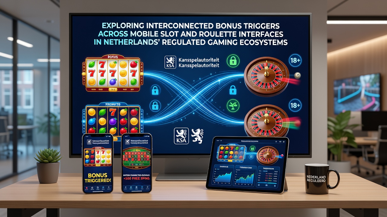 Mobiele slot- en roulette-interfaces met bonus triggers in Nederlandse casino apps