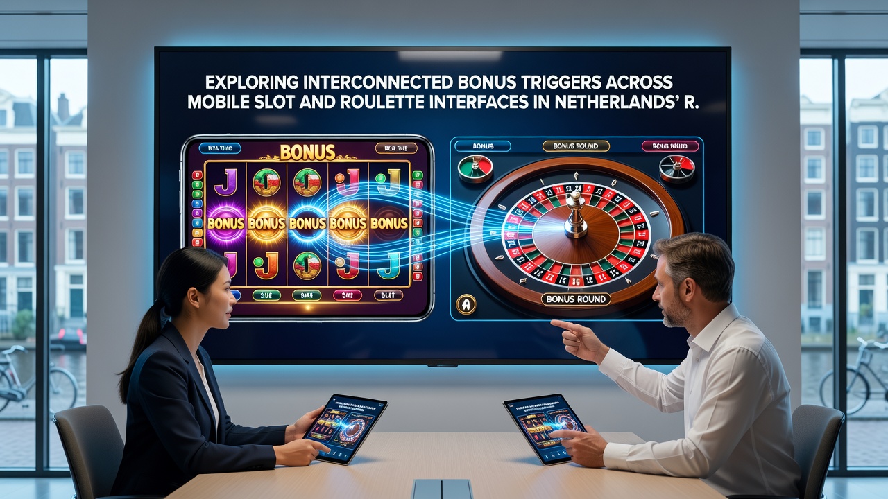 Roulette interface met verbonden bonus triggers vanuit slots in Nederlandse apps