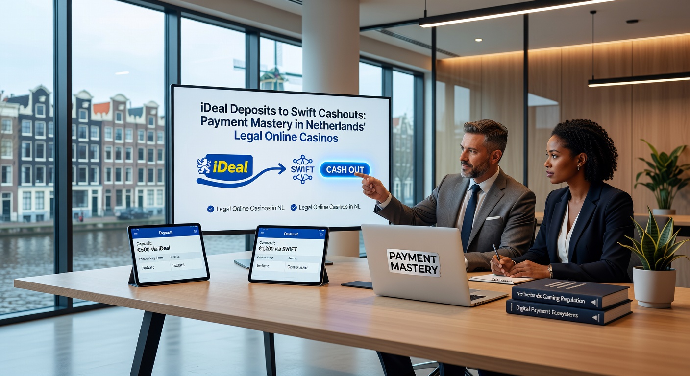 Grafiek met tijdlijnen van uitbetalingen in Nederlandse online casinos, tonen pieken onder 12 uur voor iDEAL-gebruikers