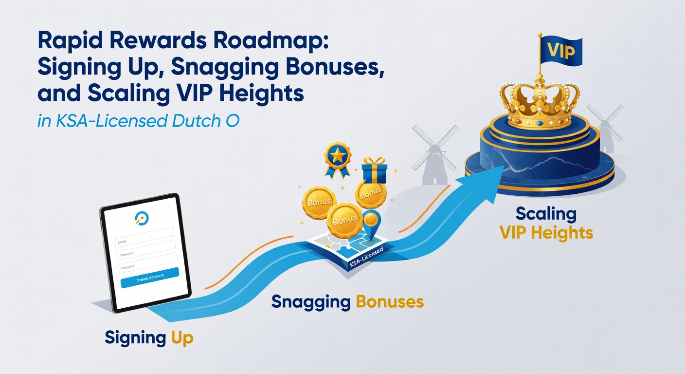 VIP-ladder met gouden trappen en kroon op de top, omringd door symbolen van exclusieve bonussen, persoonlijke hosts en luxe reizen in een KSA-online casino interface