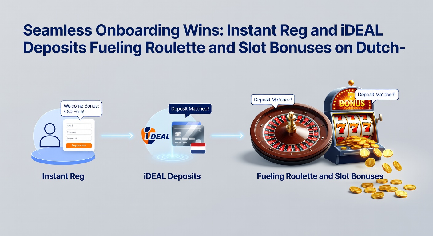 Voorbeeld van een roulette bonus activatie en iDEAL storting op een smartphone in een Nederlands casino app, met live dealer en slot reels