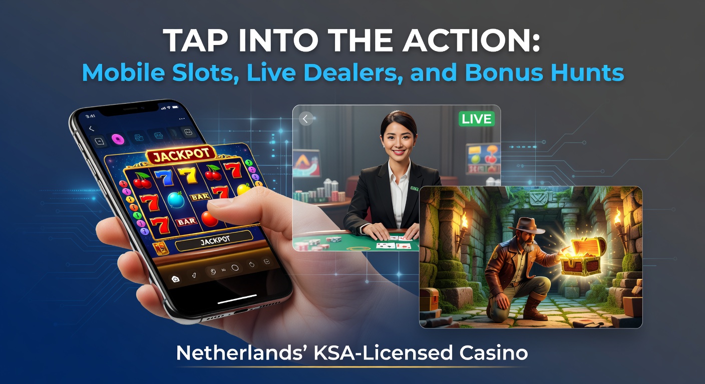 Live dealer blackjack sessie op mobiel scherm met Nederlandse speler in KSA-casino